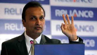 Ambani chairman of the Reliance Anil Dhirubhai Ambani Group speaks during a news conference in Mumbai