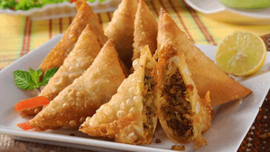 Chicken Tikka Cheese Samosa