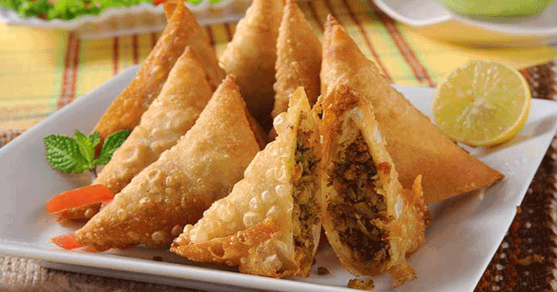 Chicken Tikka Cheese Samosa