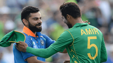 virat kohli and Mohd Amir