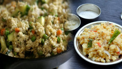 Vegetable Rava Upma